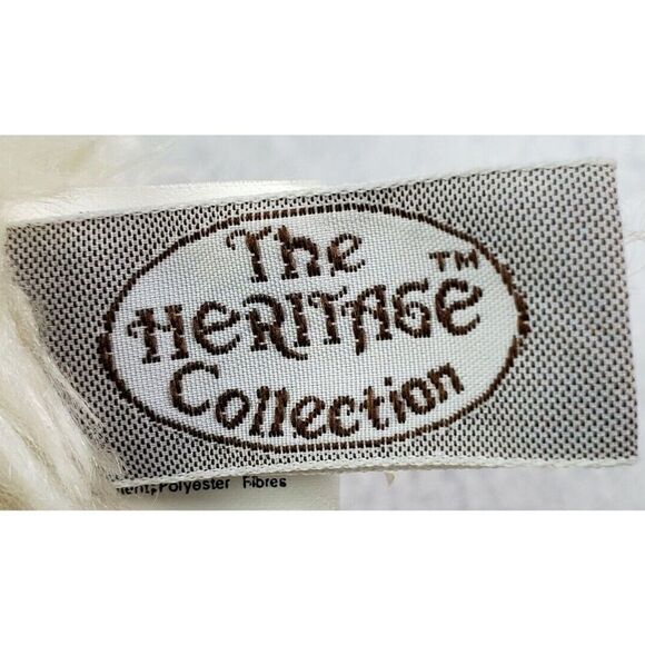 Ganz Antique Roosevelt Vintage Teddy Bear Cream Shaggy Floppy Stuffed Plush 10" - Picture 10 of 14